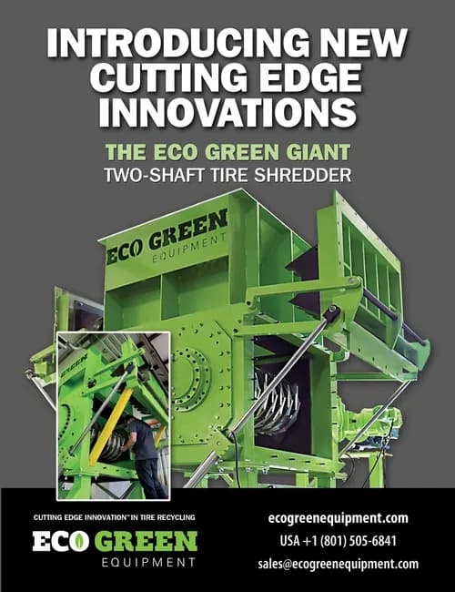 ECO Green Equipment, LLC. Industrial Tire Shredders | Tire Recycling Equipment - Photo 2