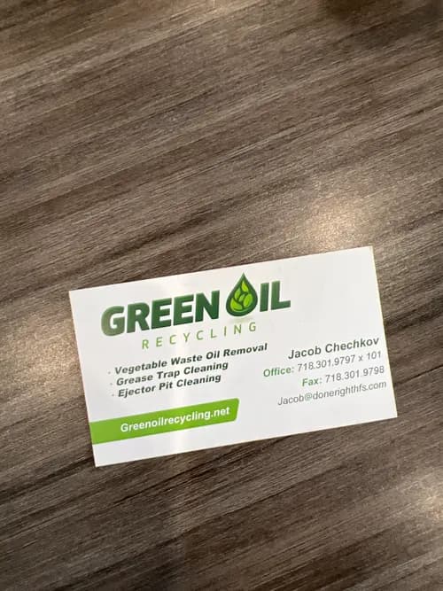 Green Oil Recycling - Photo 4